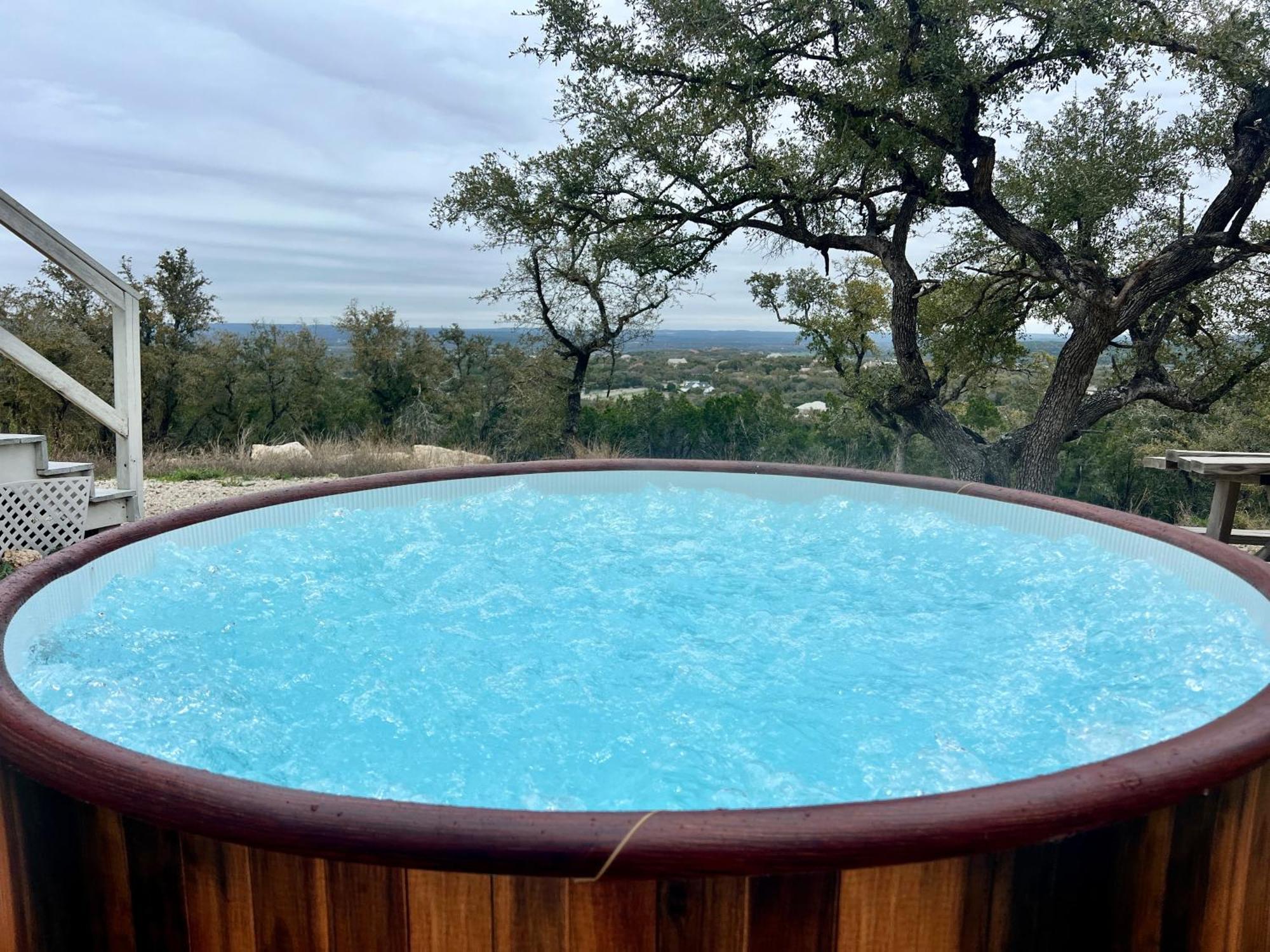 The Perch- Texas Tiny Haus With Amazing Views Villa Spring Branch ภายนอก รูปภาพ